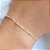 PULSEIRA PRATA 925 VENEZIANA FINA COM BOLAS - Imagem 2