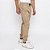 Calça Jogger Masculina Com Elástico Na Cintura Sarja Premium Arthur Bege Unak - Imagem 8