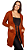 Cardigan Feminino Longo Com Bolso E Capuz Trico Tricot - Imagem 6