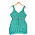 Saída De Praia Curta Vestido Trico Verão Moda Blogueira - Imagem 4