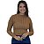 Blusinha Modal Blusa De Frio Furadinha Feminina Trico Tricot - Imagem 5