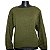 Blusa De Frio Feminina Tricot Manga Bufante Moda Inverno - Imagem 5