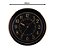 Relógio De Parede Silencioso Preto Dourado 35 Cm Herweg 6826 - Imagem 3