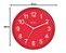 Relógio De Parede Herweg Vermelho | 26cm com Tic Tac | 660111 - Imagem 4