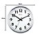 Relógio de Parede Herweg 6713 com Tic-Tac | Grande 40cm | Branco & Alumínio - Imagem 4