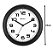 Relógio De Parede Eurora Preto 651700-034 - Imagem 2
