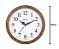 Relogio Herweg De Parede Original Quartz Decorativo Madeira - Imagem 2