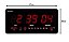 Relógio Parede Digital Led Calendário Termômetro Herweg 6464 - Imagem 3