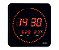 Relógio De Parede Mesa Digital Led Herweg Termômetro 6499 - Imagem 1