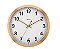 Relógio Parede Alumínio Dourado Silencioso 6736 Gourmet Sala - Imagem 2
