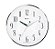 Relógio Parede 35 Cm Silencioso Dourado Redondo Herweg 6810 - Imagem 1