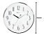 Relógio Parede 35 Cm Silencioso Dourado Redondo Herweg 6810 - Imagem 2