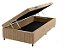 Base Box App com Baú Lateral - Solteiro Americano - 0,96 x 2,03m - Altura 43cm - Linho Picolo Bg - Imagem 1