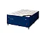 Colchão com Box Carolina Blue Me HSS - Casal - 1,38 x 1,88m - Altura 33cm - Imagem 1