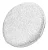 Aplicador De Microfibra Redondo Branco Detailer - Imagem 1