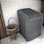 Capa Para Máquina de Lavar 12 kg, 15 kg e 16 kg Com Zíper Cor Grafite Tamanho G - Imagem 4