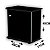 SKRw GABINETE P/ AQUARIO C- 500L PRETO 48X31X90CM - Imagem 2