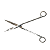 PINCA INOX -TESOURA RETA PONTIAGUDA SKRw 25 cm - Imagem 3