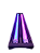 Luminária SKRw com 2 lampadas - azul + rosa 70-85cm - Imagem 2