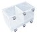 CRIADEIRA SKRw CR-06 DE TELA C/ DIVISAO 26X15X15CM - Imagem 2