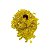 ENFEITE DE VIDRO AMARELO 200G SKRw - Imagem 1