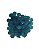 ENFEITE DE VIDRO FOSCO AZUL CLARO 200G SKRw - Imagem 5