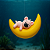 ENFEITE LUA. FLUTUANTE COM URSINHO SKRw - Imagem 2