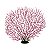 PLANTA ARTIFICIAL CORAL ROSA 30X25CM SKRw - Imagem 1