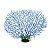 PLANTA ARTIFICIAL CORAL AZUL 30X25CM SKRw - Imagem 1