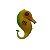 PEIXE FLUTUANTE CAVALO MARINHO AMARELO SKRw - Imagem 1
