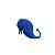 PEIXE FLUTUANTE CAVALO MARINHO AZUL SKRw - Imagem 4