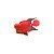 PEIXE FLUTUANTE FLOWERHORN ROSA/DOURADO SKRw - Imagem 3