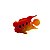 PEIXE FLUTUANTE FLOWERHORN VERMELHO/AMARELO SKRw - Imagem 3