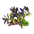 SKRw PLANTA ARTIFICIAL K2053 18CM TRONC LILAS PONT - Imagem 1
