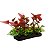 SKRw PLANTA ARTIFICIAL M-472 18X10CM VERM.VER.AMAR - Imagem 1