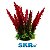 SKRw PLANTA ARTIFICIAL M-863 11X18CM VERM./COMP. - Imagem 1