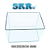SKRw AQUARIO CANTO CURVO RETANGULAR 50X33X35CM 4MM - Imagem 1