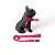 Kit Peitoral Y Antipuxão para cachorros com Guia Neon Rosa - Imagem 1