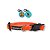 Coleira para Gatos com Tag QR Code Breakaway Anti-Enforcamento Neon Laranja - Imagem 1