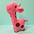 Brinquedo de Pelúcia Girafa com Apito para Cachorro - Imagem 1