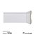 Rodapé Santa Luzia Poliestireno Branco | LEV 101 e 102 - 10 cm - Barra com 2,40 mts - Imagem 6