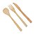 3 em 1: Talheres Bambu - Ecobag: Lisa - Imagem 3