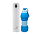 Combo Ecoduo - Garrafa Térmica Fast Click 500ML + Garrafa de Silicone 580ML - Imagem 1