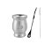 Cuia Inox + Canudo Chimarrão + Escova - Imagem 5