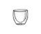 Kit 6 copos café: 3 copos double wall + 3 copos 80ml de inox - Imagem 2