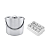 Balde de Gelo Polar Mini 3L + 8 cubos de gelo de inox - Imagem 1