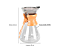 Cafeteira de Vidro Manual 800ML - OUTLET - Imagem 4