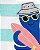 Romper Carters regatinha cor azul de polvo - Imagem 2
