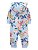 Macacão Carters com capuz, floral em fleece - Imagem 2