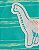 Romper regata Carters Dinossauro verde Nova Coleção - Imagem 2
